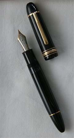 Montblanc Meisterstuck il classico 149 stilografica grande - lacca nera con...