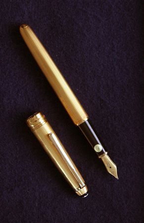 Montblanc Meisterstuck Vermeil stilografica - argento vermeil