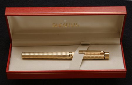 Sheaffer Targa Collection stilo con pennino in oro 18 Kt punta in diamante -...