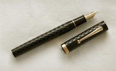 Sheaffer 1920 U.S.A. - Square stilografica - pennino placcato oro 23 kt