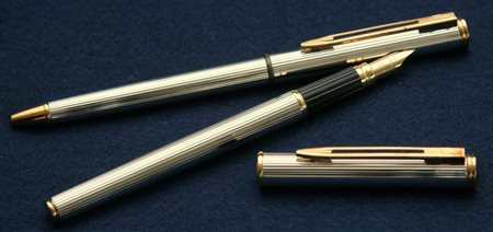 Waterman Executive stilografica con pennino oro 18 kt + penna a sfera -...