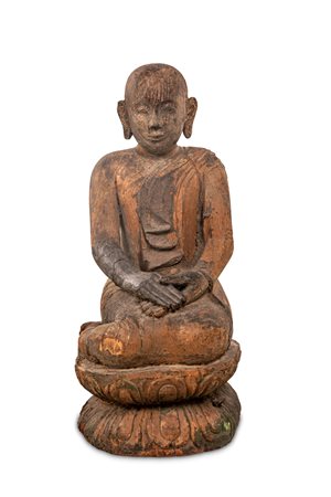  Scultura in legno, Birmania, XVII secolo