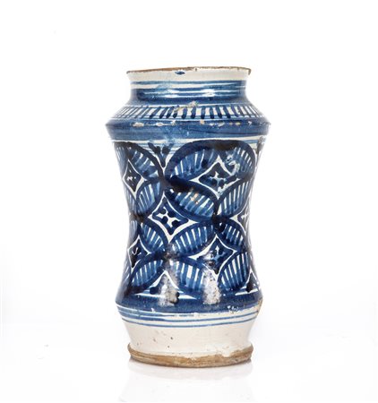  Antico albarello in maiolica