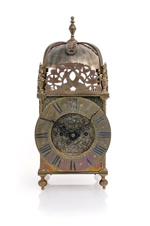  Orologio a lanterna in ottone, XIX secolo