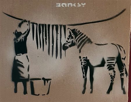 Dismaland Souvenir, 'Girl with zebra'