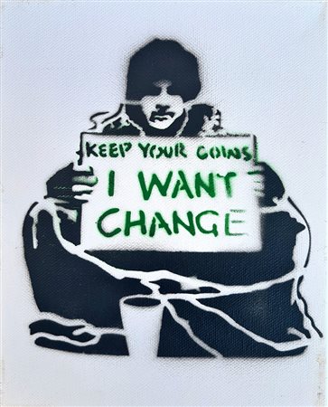 Dismaland Souvenir, 'I want change'