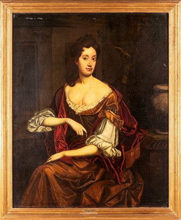 Scuola inglese del XVII secolo Ritratto di Nobildonna