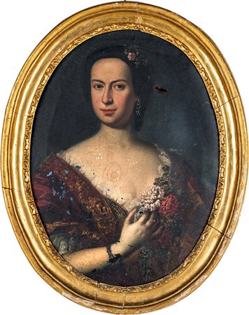 Giuseppe Bonito Ritratto di nobildonna