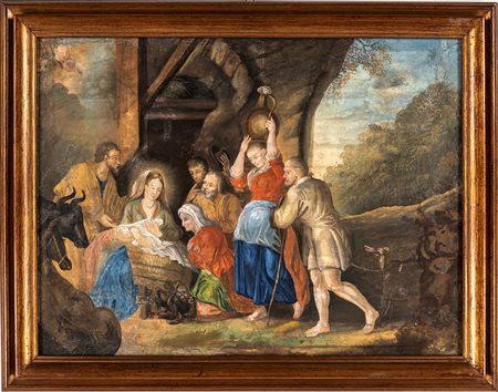 Anonimo fine XVIII/inizio XIX secolo Adorazione dei pastori