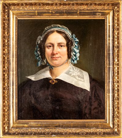 Scuola austriaca del XIX secolo Ritratto di gentildonna