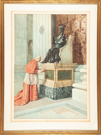 Enrico Tarenghi Cardinale a S. Pietro