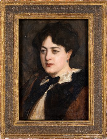 John Singer  Sargent (cerchia di) Ritratto di signora americana