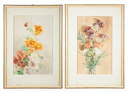  a) Crisantemi  b) Garofani