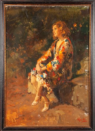 Vincenzo Irolli Fanciulla seduta