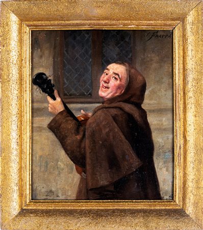 Joseph Frappa monaco con mandolino