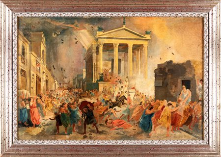 Federico Faruffini La distruzione di Pompei