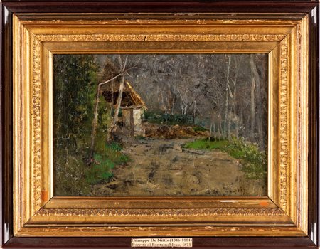 Giuseppe De Nittis Foresta di Fontainbleau