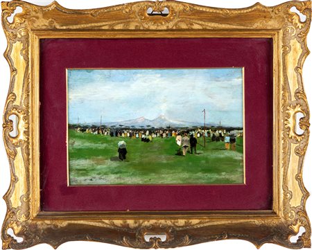 Alberto Picardi Prima delle corse ad Agnano