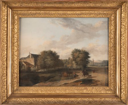 Scuola francese del XIX secolo Pau de Saint Martin