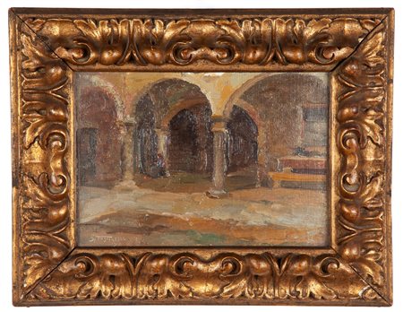 Saturno Tosti Portico con beghina