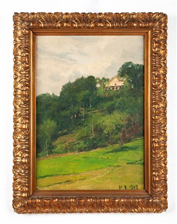 Lorenzo Delleani La villa in collina