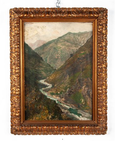 Lorenzo Delleani Il fiume in fondo alla valle