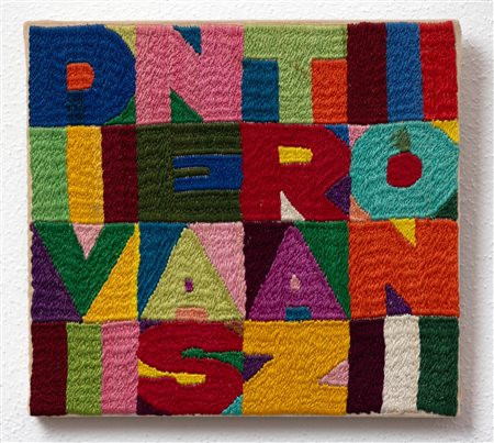 ALIGHIERO BOETTI Divine astrazioni, 1984