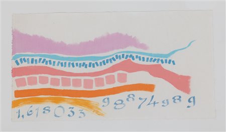 GIORGIO GRIFFA Canone Aureo, 2009