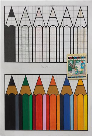 ALDO MONDINO Senza titolo, anni '60