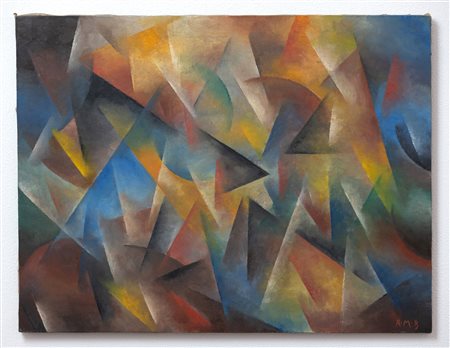 ROBERTO MARCELLO BALDESSARI Dinamismo di forme, 1915