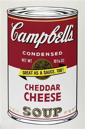 Andy Warhol (1928 - 1987) CAMPBELL'S SOUP II, 1969 serigrafia, cm 88,9x58,4;...