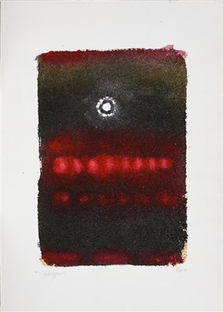 Gastone Biggi (1925 - 2014) MECOJON, 1995 tecnica mista su carta, cm 70x50...