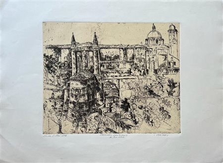 Walter Piacesi “Urbino, Palazzo Ducale”