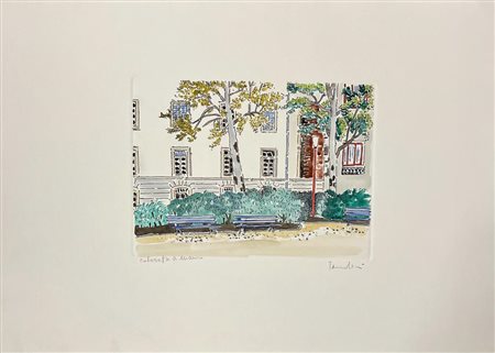 Orfeo Tamburi “I giardini di Parigi”