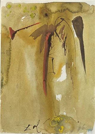 Salvador Dalì “Musique de paradis” 1967 