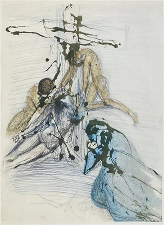 Salvador Dalì “De cruce depositio” 1967