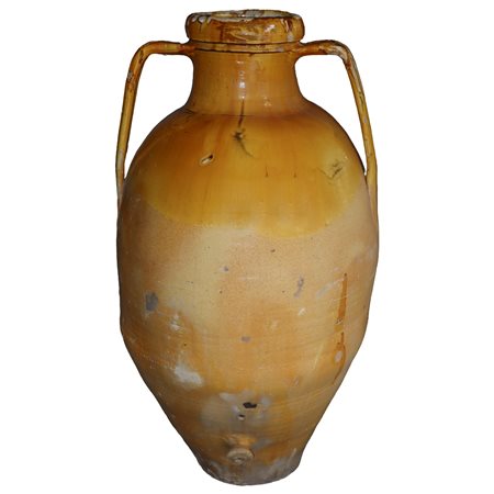 Grande giara con manici, Puglia, Tardo 19° secolo 