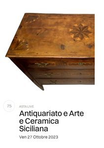 #75: Antiquariato e Arte e Ceramica Siciliana