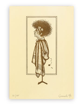 GIUSEPPE GUERRESCHI (1929-1985) - Senza Titolo, 1976