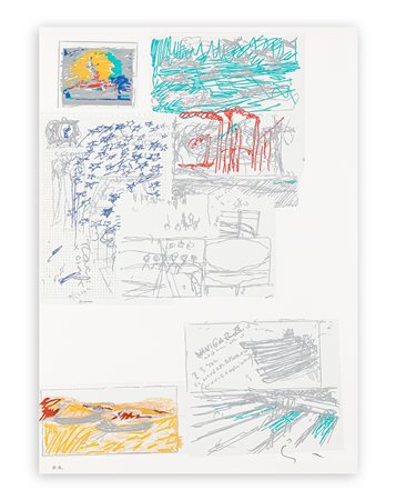 MARIO SCHIFANO (1934-1998) - Inventario di segni…