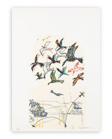 MARIO SCHIFANO (1934-1998) - Inventario di segni…