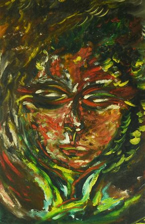 Anonimo RITRATTO olio su tavola, cm 70x45