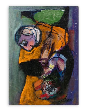 GUIDO PAJETTA (1898-1987) - Il frate e il piccolo demone, 1980