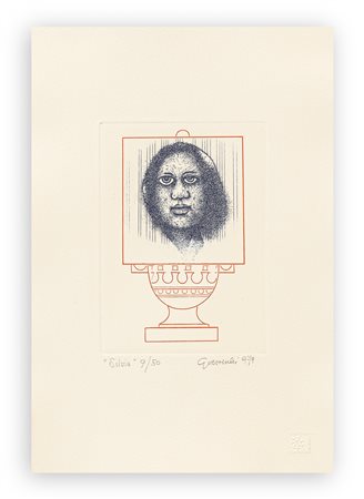 GIUSEPPE GUERRESCHI (1929-1985) - Silvia, 1979
