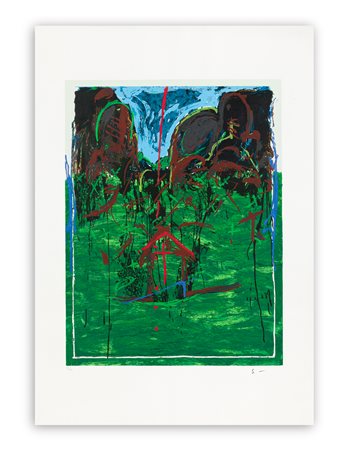 MARIO SCHIFANO (1934-1998) - Casetta