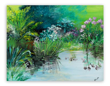 RITA CANETTA - Nello stagno, 1989
