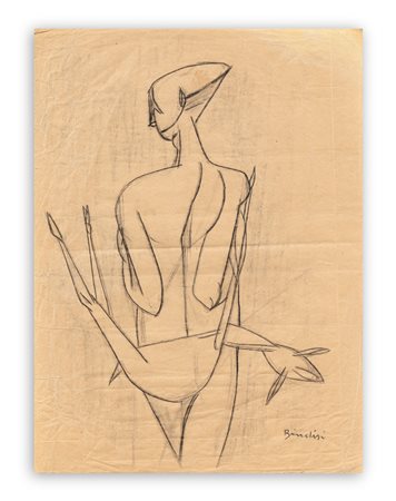 REMO BRINDISI (1918-1996) - Senza Titolo