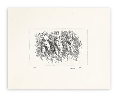 ENNIO MORLOTTI (1910-1992) - Nudini, 1984