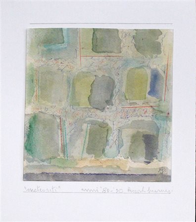 RICCARDO GUARNERI, "Meteoriti", anni 80-90