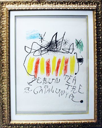 JOAN MIRO', "Catalunya", anni 70